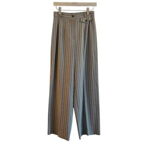 True Vintage 1970s Ailes Les Ailes De La Mode Pinstripe Wied Legs Pants Size XS